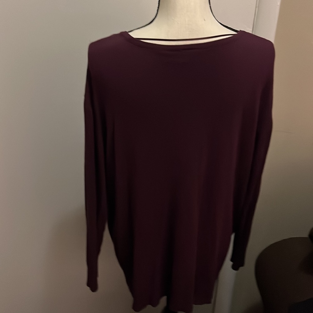 Lane Bryant 18/20 Sweater Purple - Picture 5 of 6